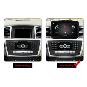 Mercedes ML GL Android-huvudenhet 2012–2015 (W166) 9-tums stereo 4 Mercedes ML GL Android Huvudenhet 2012-2015 (W166) 9″ Stereo