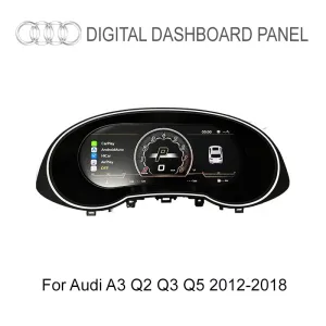 Audi Q3 2012-2018 12,3-tums LCD-instrumentpanelskluster