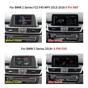 BMW 2-serie NBT EVO Android-huvudenhet
