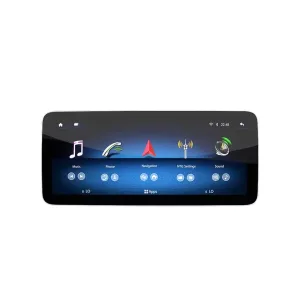 Mercedes-Benz SLK W171 Android Head Unit 2008–2011 | 12.3″ 1 Uppgradera din Mercedes SLK W171 Android-huvudenhet 2008-2011 NTG4.5 med 8-kärnig CPU, 4+64GB eller 6+128GB, 12,3″ IPS-skärm, DSP, trådlös CarPlay & Android Auto.
