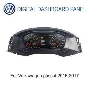 Volkswagen Passat Digitalt instrumentkluster 2016 2017 12,3 tum IPS LCD framifrån