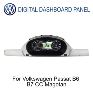 Volkswagen Passat B6 B7 CC Magotan IPS LCD digitalt instrumentkluster framifrån