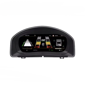Volkswagen Scirocco 2009-2016 och Eos 2010-2015 10,25 tums digitalt instrumentkluster - vy framifrån