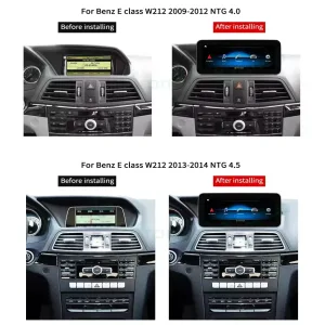 Mercedes E W212 Android Huvudenhet 2009-2016 | CarPlay DSP