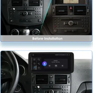 Mercedes NTG5.0 Android-huvudenhet för W205 W176 W212 2015-2018