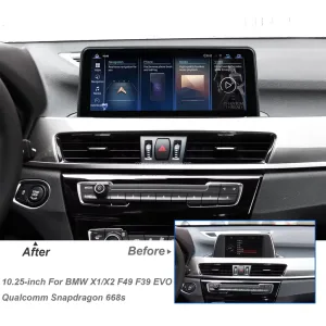 BMW X1 Android-huvudenhet 2009-2015 | CarPlay Stereo