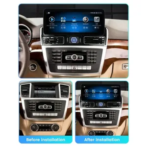 Mercedes W166 X166 Android Head Unit 2012–2019 for GLE GLS ML GL 5 Mercedes-Benz GLE Android-huvudenhet