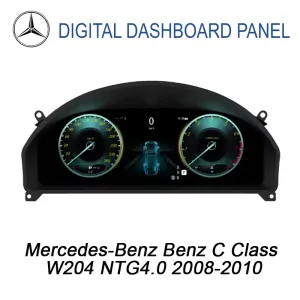 Mercedes C-klass W204 Digital mätarkluster 2008-2010 | 12,3″