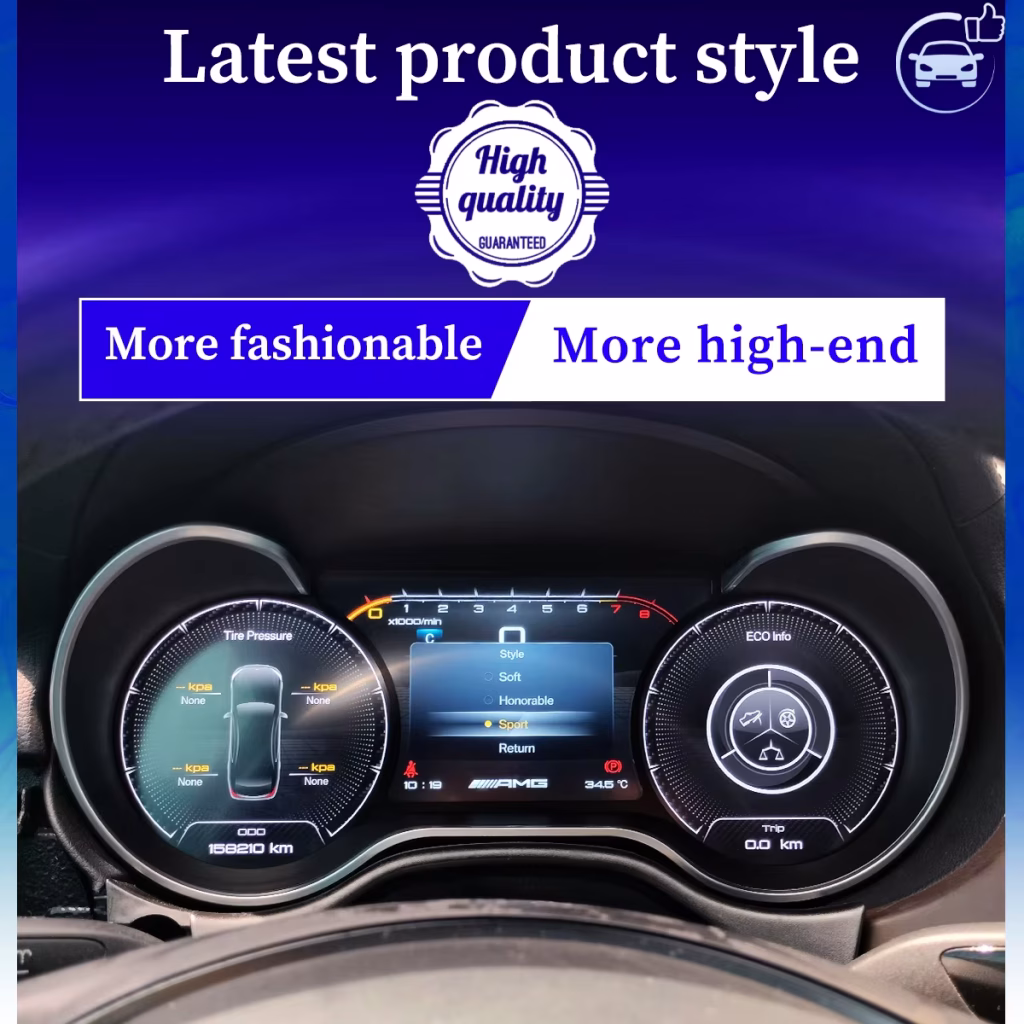 Mercedes R-klass digitalt kluster 2006-2017 | 12,5″ CarPlay DSP