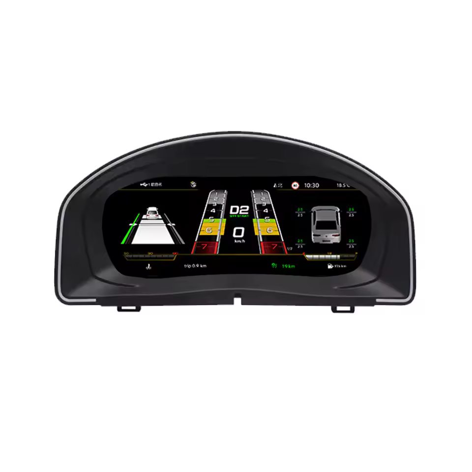 Gränssnitt för digital instrumentpanel till Volkswagen Scirocco och Eos Volkswagen Scirocco 2009-2016 and Eos 2010-2015 10.25 inch Digital Instrument Cluster screen interface
