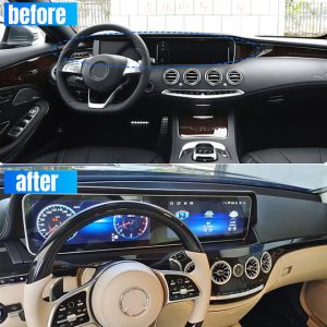Mercedes S-klass Android-huvudenhet
