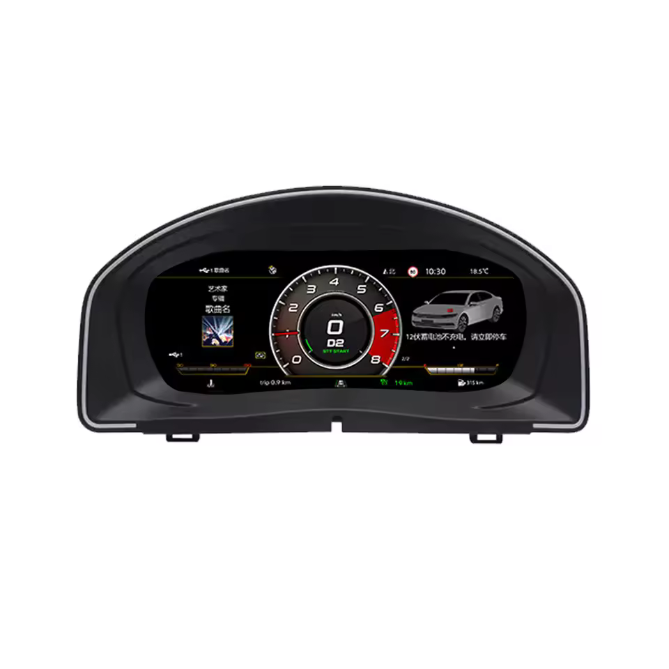 Gränssnitt för digital instrumentpanel till Volkswagen Scirocco och Eos Volkswagen Scirocco 2009-2016 and Eos 2010-2015 10.25 inch Digital Instrument Cluster screen interface