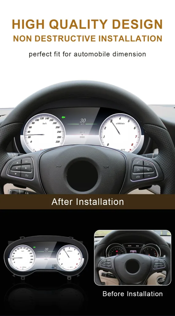 Mercedes GLA CLA A Class Digital Cluster 2015-2019 | 12,3″ CarPlay