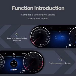 Mercedes ML GL Digital Cluster 2005-2010 | 12,3″ CarPlay, Android Auto