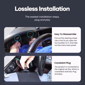 Mercedes ML GL Digital Cluster 2005-2010 | 12,3″ CarPlay, Android Auto