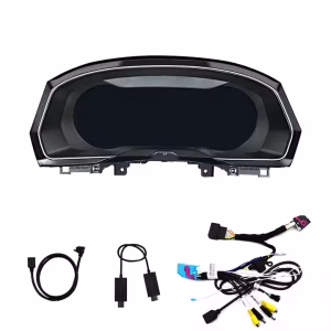 VW Golf Mk7 digital instrumentpanel: Linux-eftermontering för Passat B8 och Arteon 6 Tillbehör till Volkswagens digitala instrumentpanel för Golf 7, Passat B8 och CC, inklusive kabelhärva och fästen