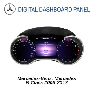 Mercedes R-klass digitalt kluster 2006-2017 | 12,5″ CarPlay DSP