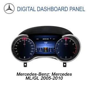 Mercedes ML GL Digital Cluster 2012-2015 | 12,3″ CarPlay, Android Auto