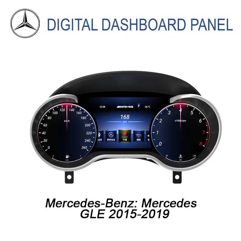 Mercedes GLE Digital Cluster 2015-2019 | 12,3″ CarPlay Mercedes GLE Digital Cluster 2015-2019 | 12,3″ CarPlay