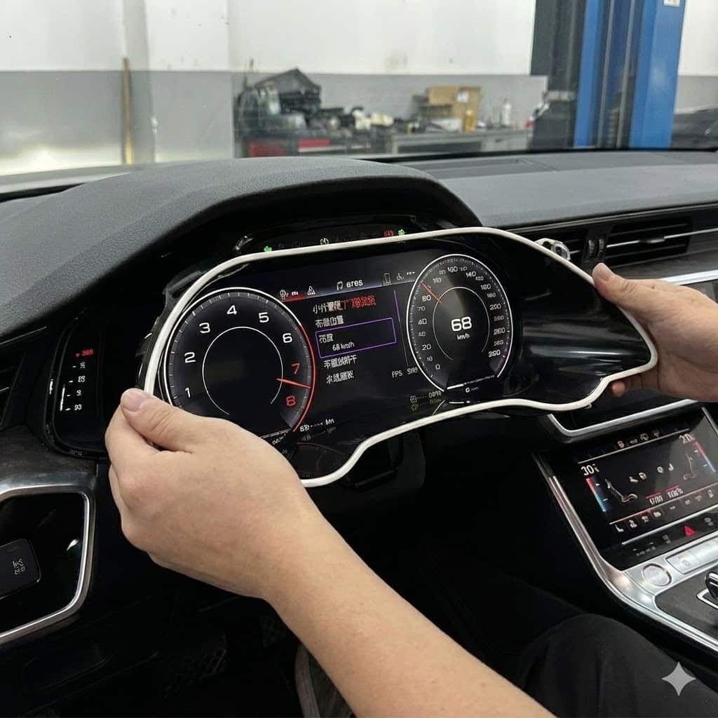 Audi Q5 8R hastighetsmätare