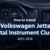 Så här installerar du ett digitalt instrumentkluster för Volkswagen Jetta