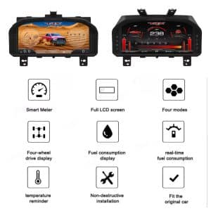 Uppgradering av digital instrumentpanel för Dodge Ram