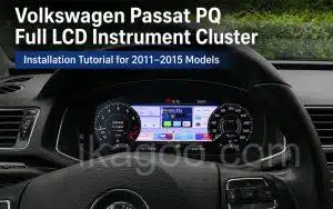 Installation av digitalt instrumentkluster för Passat