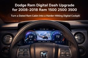 Uppgradering av digital instrumentpanel för Dodge Ram