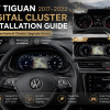 Installationsguide för Volkswagen Tiguan MQB Digital Cluster (2017-2022)
