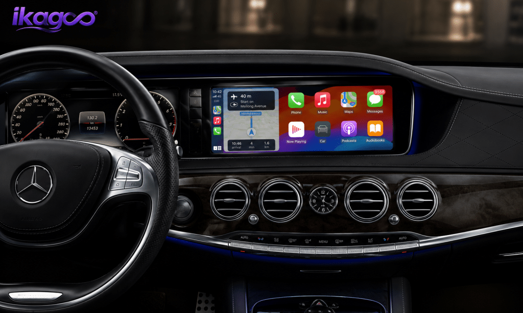 Mercedes S-klass W222 NTG5.0 – uppgradering till Android CarPlay