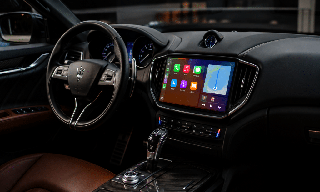 Maserati Ghibli CarPlay QLED-uppgradering – få din Ghibli från 2014–2017 att kännas som ny
