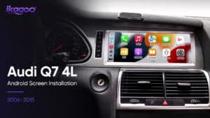 Installation av Android-skärm för Audi Q7: Håll MMI och MOST fungerande