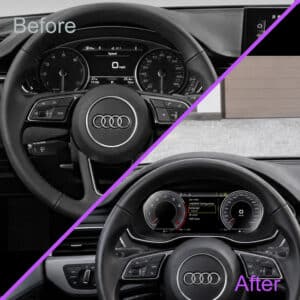 Audi A4 B9 Digitalt instrumentkluster 2017-2025