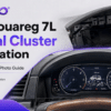 Volkswagen Touareg Installationsguide Steg 38 - iKAGOO-märkt