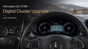 Uppgradering av förardisplayen: En guide till Mercedes GLE W166 digitalt kluster