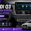 Audi Q3 2013-2018 Android-skärminstallation