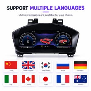 Ford Explorer 2011-2019 digital instrument cluster feature