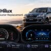 Toyota Hilux Fortuner digital cluster lossless installation steps