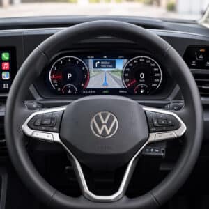 vw caddy digitalt instrumentkluster installerat mk5