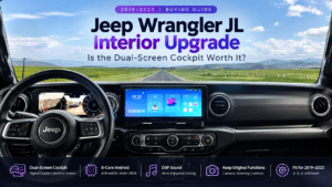 Jeep Wrangler JL Interiör Uppgradering: Är den dubbla skärmens cockpit värt det?