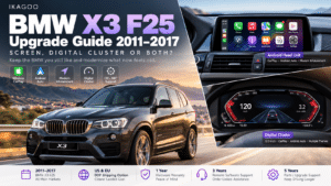 BMW X3 F25 Uppgraderingsguide 2011–2017: Skärm