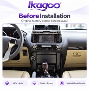 Toyota Land Cruiser Prado 150 Digital Instrument Cluster 2010–2020 – produktgallerifoto 9