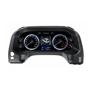 Toyota Land Cruiser Prado 150 digital instrumentpanel 2010–2020 – produkt framifrån mot vit bakgrund