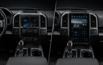Installationsguide för radio i Tesla-stil till Ford F-150 (2015–2020)